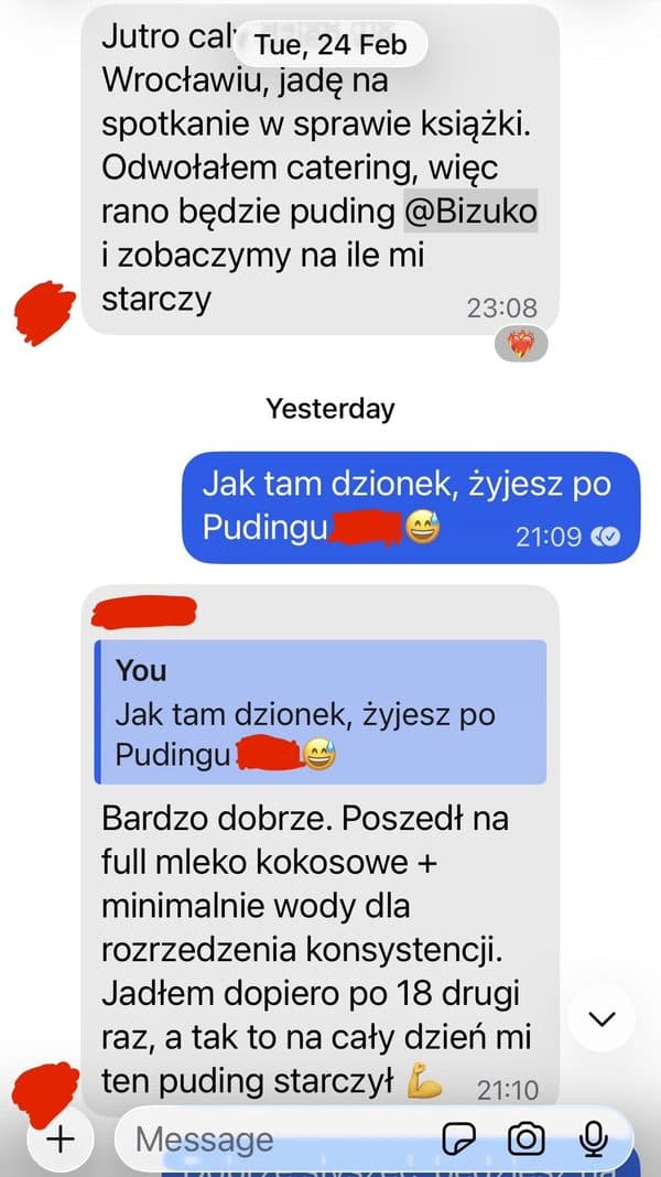 Wiadomość od: Leo