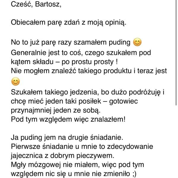 Wiadomość od: Marcin